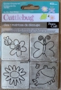 Cuttlebug Stanzschablone Tiere, Blumen (Garden Creatures)